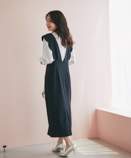 La boutique BonBon(ラブティックボンボン)の「メタリックヒールパンプス(パンプス・レディース・シルバー・23cm)」の7枚目の写真
