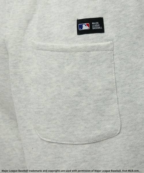 BACK TO THE FIELD（バック トゥー ザ フィールド）の「【MLB】3Dロゴ刺繍スウェットショートパンツ（スウェットパンツ・レディース・ブラック/グレー/ブルー/ブラウン・FREE）」の13枚目の写真