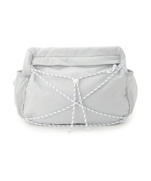 emmi（エミ）の「2wayボディーバッグ（ショルダーバッグ・レディース・ライトグレー/ホワイト/ブラック・FREE）」の12枚目の写真