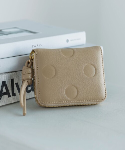 perche グリーンレーベルリラクシング レザードットウォレット ＊箱なし 別注】＜perche＞レザードット ウォレット / 財布（財布