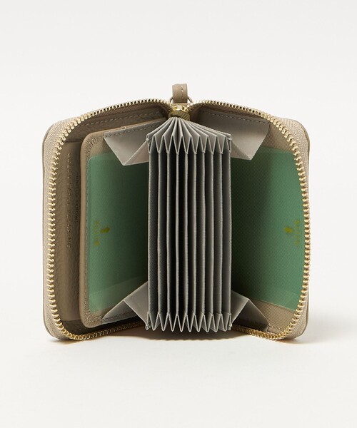 perche green label relaxing ペルケ 財布 グリーン 別注】＜perche＞レザードット ウォレット / 財布（財布）｜perche