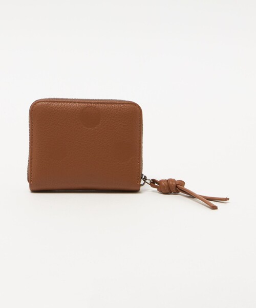 perche レザードット ウォレット / 財布 別注】＜perche＞レザードット ウォレット / 財布｜グリーン