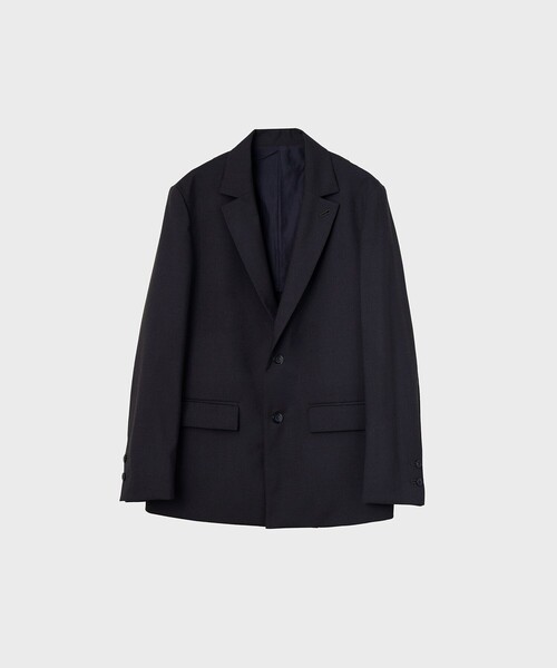 THE TOKYO(ザトウキョウ)の「【THE TOKYO/ザトウキョウ】Calm Skin Single Easy Jacket(テーラードジャケット・メンズ・ダークブラウン/ダークネイビー・48/44)」の2枚目の写真