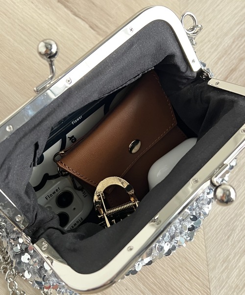 貴重レア☆切腹ピストルズ☆がま口ミニショルダーバック(豊田組) キルティングがま口ミニショルダーバッグ [B1448] - レディース