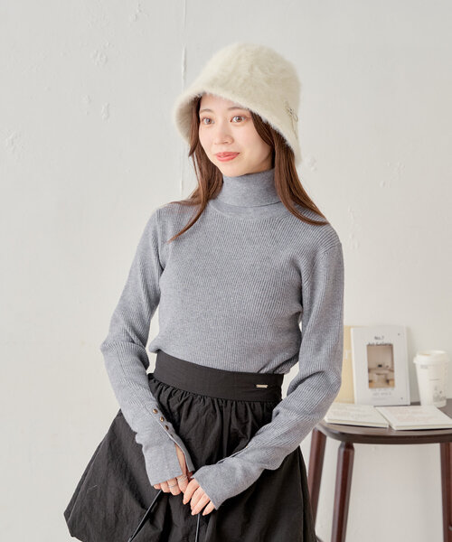 セール】【リボンブローチ付】フェザークロシェハット（ハット