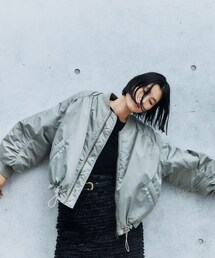 GALLEST | ドロストヘム中綿ブルゾン(ブルゾン)