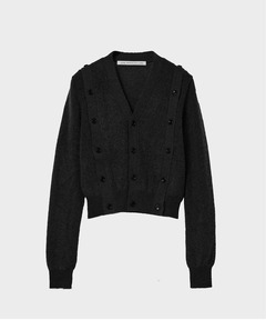 トップス JOHN LAWRENCE SULLIVAN mohair cardigan JOHN LAWRENCE SULLIVAN/ジョンローレンスサリバン】MOHAIR