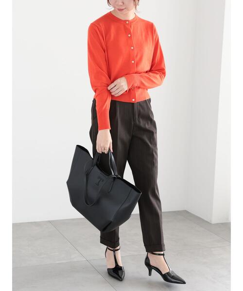 Te chichi（テチチ）の「メタル釦クルーネックカーディガン（カーディガン/ボレロ・レディース・ブラック/レッド系その他/ネイビー/グレー/ブルー・F）」の22枚目の写真