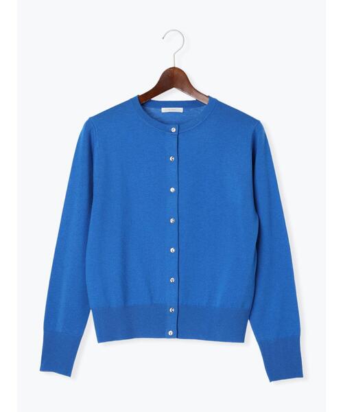 Te chichi（テチチ）の「メタル釦クルーネックカーディガン（カーディガン/ボレロ・レディース・ブラック/レッド系その他/ネイビー/グレー/ブルー・F）」の7枚目の写真
