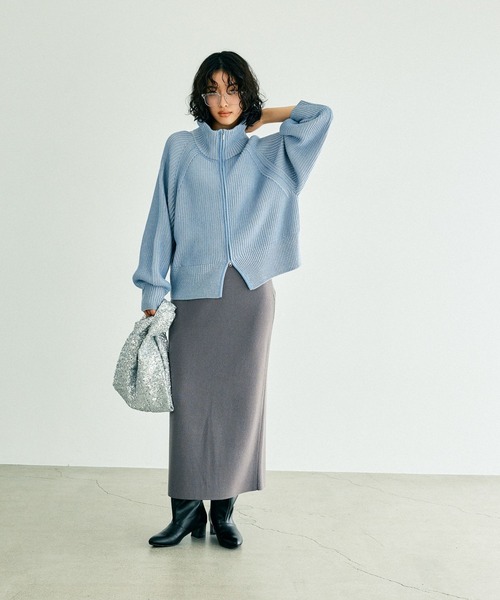 LEPSIM（レプシィム）の「ミニスパンコールマルシェ　148748（ハンドバッグ・レディース・ブラック/グレー・ONE SIZE）」の10枚目の写真