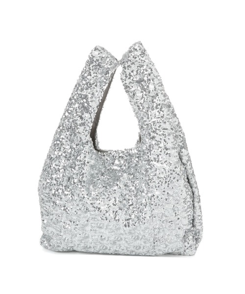 LEPSIM（レプシィム）の「ミニスパンコールマルシェ　148748（ハンドバッグ・レディース・ブラック/グレー・ONE SIZE）」の12枚目の写真