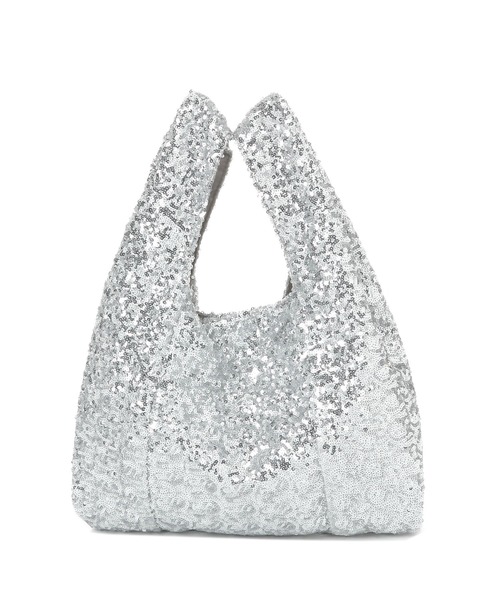 LEPSIM（レプシィム）の「ミニスパンコールマルシェ　148748（ハンドバッグ・レディース・ブラック/グレー・ONE SIZE）」の14枚目の写真