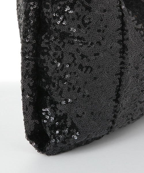 LEPSIM（レプシィム）の「ミニスパンコールマルシェ　148748（ハンドバッグ・レディース・ブラック/グレー・ONE SIZE）」の19枚目の写真