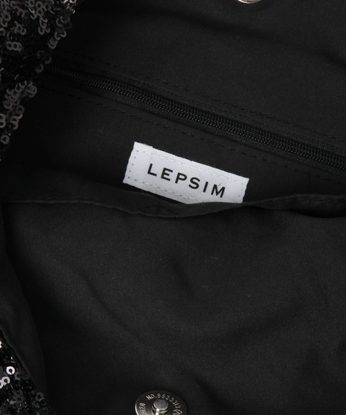 LEPSIM（レプシィム）の「ミニスパンコールマルシェ　148748（ハンドバッグ・レディース・ブラック/グレー・ONE SIZE）」の20枚目の写真