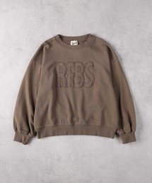 【Refurbish】アップリケロゴスウェット