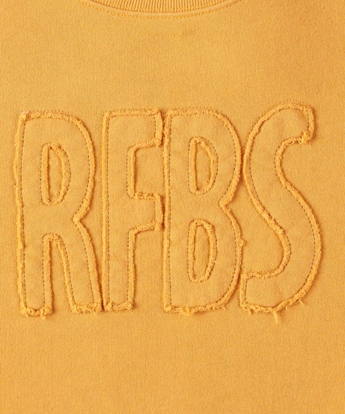 Right-on（ライトオン）の「【Refurbish】アップリケロゴスウェット（スウェット・キッズ・イエロー/ベージュ・130/140/150/160）」の4枚目の写真
