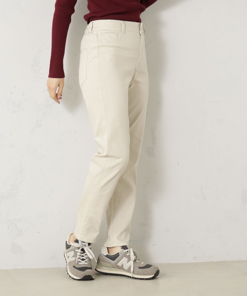 FOUND GOOD（ファウンドグッド）の「ウラキモウスキニーパンツ（その他パンツ・レディース・ベージュ/ブラック/アイボリー/ブルー系5/ネイビー・L/XL/S/M）」の3枚目の写真