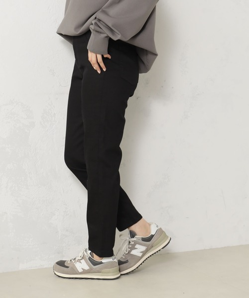 FOUND GOOD（ファウンドグッド）の「ウラキモウスキニーパンツ（その他パンツ・レディース・ベージュ/ブラック/アイボリー/ブルー系5/ネイビー・L/XL/S/M）」の6枚目の写真