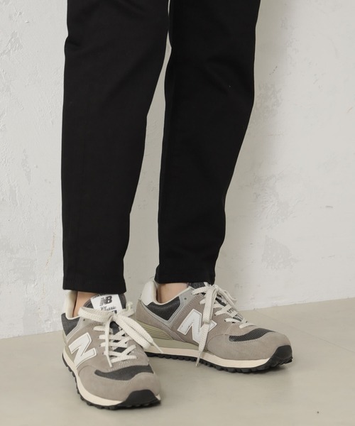 FOUND GOOD（ファウンドグッド）の「ウラキモウスキニーパンツ（その他パンツ・レディース・ベージュ/ブラック/アイボリー/ブルー系5/ネイビー・L/XL/S/M）」の8枚目の写真