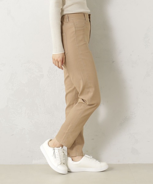 FOUND GOOD（ファウンドグッド）の「ウラキモウスキニーパンツ（その他パンツ・レディース・ベージュ/ブラック/アイボリー/ブルー系5/ネイビー・L/XL/S/M）」の10枚目の写真