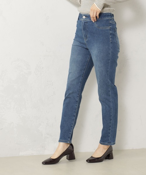 FOUND GOOD（ファウンドグッド）の「ウラキモウスキニーパンツ（その他パンツ・レディース・ベージュ/ブラック/アイボリー/ブルー系5/ネイビー・L/XL/S/M）」の22枚目の写真