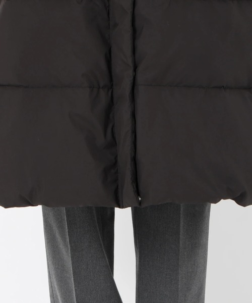 STRAWBERRY-FIELDS（ストロベリーフィールズ）の「エコファー付きダウンコート（その他アウター・レディース・ブラック/ライトベージュ・2）」の11枚目の写真