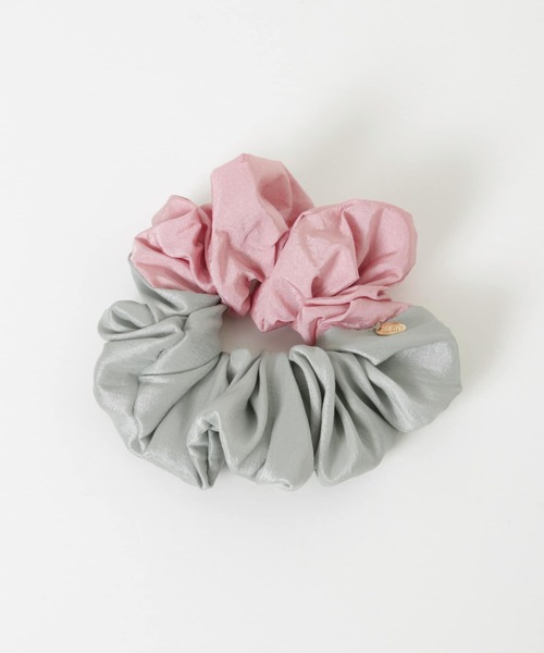 SMELLY(スメリー)の「バイカラーボリュームシュシュ(シュシュ・レディース・ピンク系その他/グリーン系その他・-)」の3枚目の写真