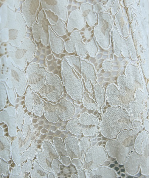 marun（マルン）の「＜大きいサイズ＞  　レースコート　marun（トレンチコート・レディース・サックスブルー/ベージュ・L/LL/3L/4L/5L）」の21枚目の写真