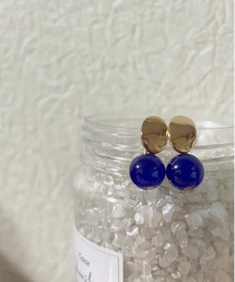 【tood.】カラーストーンピアス