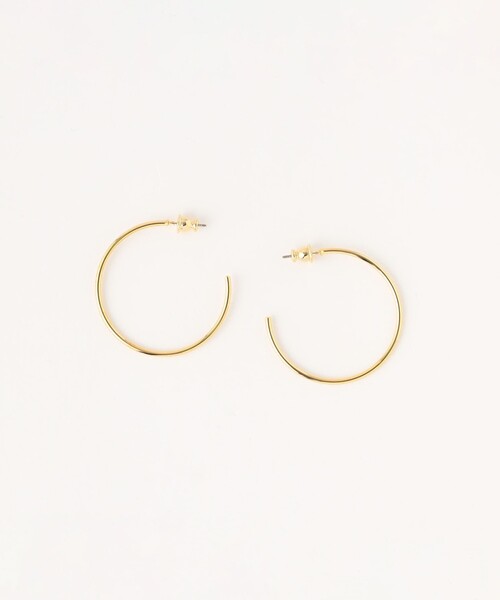 BEAUTY&YOUTH UNITED ARROWS(ビューティーアンドユースユナイテッドアローズ)の「メタル フープピアス(ピアス(両耳用)・レディース・ゴールド/シルバー・FREE)」の1枚目の写真