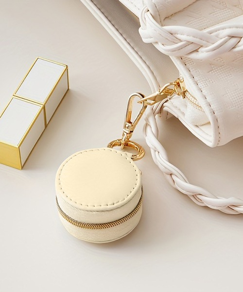 PUレザーラウンドミニアクセサリーケース（収納グッズ）｜IRADOWL