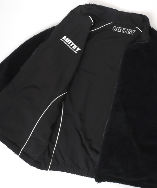 セール】Reversible Nyion Jacket/オーバーサイズ 2WAY 裏ボアフリース