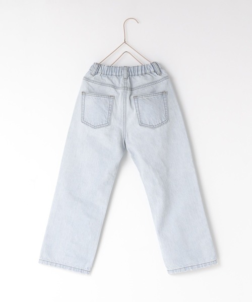 LOWRYS FARM（ローリーズファーム）の「デニムストレートパンツ　254498（デニムパンツ・キッズ・グレー/ライトブルー/ワンウォッシュ・110cm/120cm/130cm/140cm/150cm）」の14枚目の写真