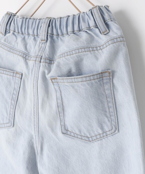 LOWRYS FARM（ローリーズファーム）の「デニムストレートパンツ　254498（デニムパンツ・キッズ・グレー/ライトブルー/ワンウォッシュ・110cm/120cm/130cm/140cm/150cm）」の16枚目の写真