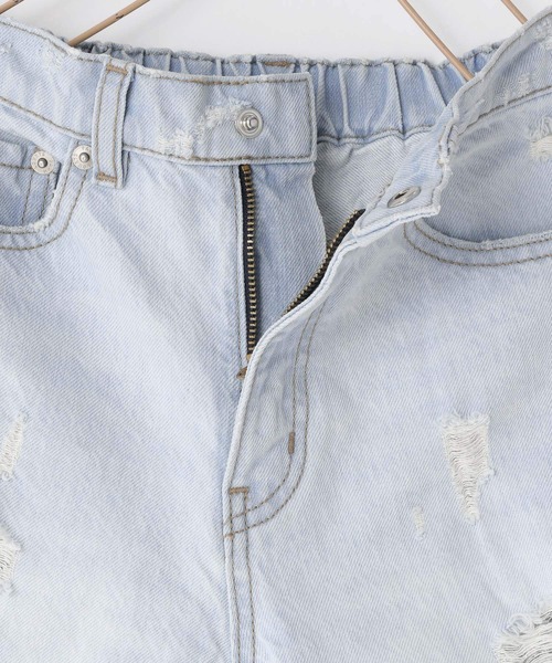 LOWRYS FARM（ローリーズファーム）の「デニムストレートパンツ　254498（デニムパンツ・キッズ・グレー/ライトブルー/ワンウォッシュ・110cm/120cm/130cm/140cm/150cm）」の17枚目の写真