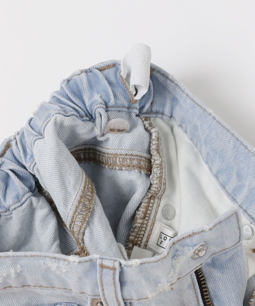 LOWRYS FARM（ローリーズファーム）の「デニムストレートパンツ　254498（デニムパンツ・キッズ・グレー/ライトブルー/ワンウォッシュ・110cm/120cm/130cm/140cm/150cm）」の18枚目の写真