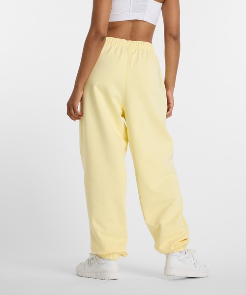NEW BALANCE(ニューバランス)の「Athletics フレンチテリージョガー(スウェットパンツ・レディース・ライトイエロー・LARGE/MEDIUM/SMALL)」の3枚目の写真