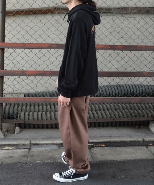 MODISH GAZE(モディシュガゼ)の「クッキープリントプルオーバー(パーカー・メンズ・グリーン/オフホワイト/ブラック・MEDIUM/LARGE)」の22枚目の写真