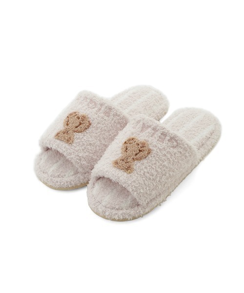 gelato pique（ジェラートピケ）の「ベアストライプルームシューズ