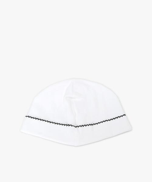 agnes b.（アニエスベー）の「ベビー ロゴ ハット（ハット・キッズ・ブラック・FREE）」の5枚目の写真