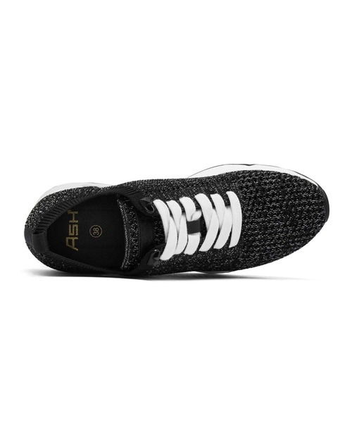 rvill　美品　ASH ニットスニーカー　22.5㎝ ASH スニーカー ASH/アッシュ「LAIKA」ラメニットスニーカー 5.5