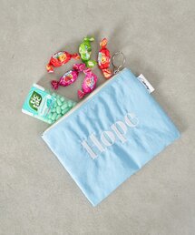Actually | ロゴ刺繍フラットポーチ(ポーチ)