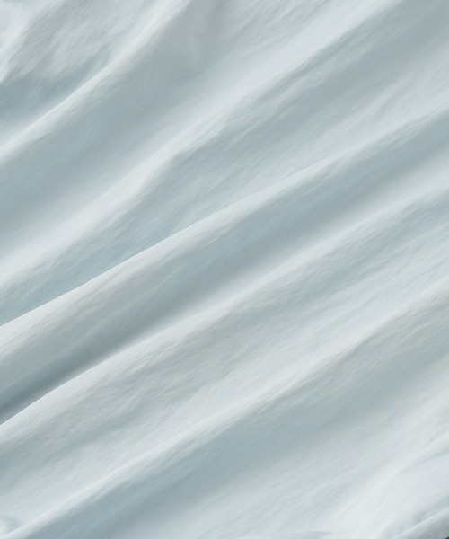 PUPPAPUPO(プッパプーポ)の「バルーンシルエット ウィンドブレーカー 撥水加工(ブルゾン・キッズ・アクア/アイボリー/グレイッシュベージュ・130/120/110/100/90/80)」の9枚目の写真