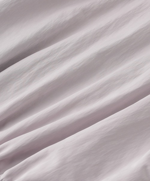 PUPPAPUPO(プッパプーポ)の「バルーンシルエット ウィンドブレーカー 撥水加工(ブルゾン・キッズ・アクア/アイボリー/グレイッシュベージュ・130/120/110/100/90/80)」の17枚目の写真