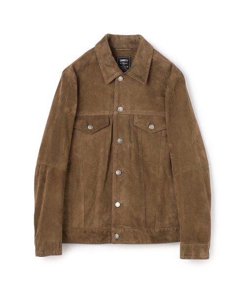 セール】【別注】EMMETI ラムスエード トラッカージャケット（ブルゾン