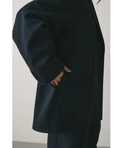 今期人気　完売品スタイルミキサーテーラードジャケット 黒 STYLEMIXER（スタイルミキサー）の「ワイドスリーブテーラード