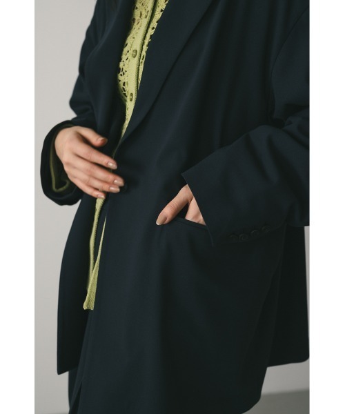 STYLEMIXER（スタイルミキサー）の「ルーズテーラードジャケット（テーラードジャケット・レディース・マルチ/ベージュ/ネイビー・FREE）」の22枚目の写真