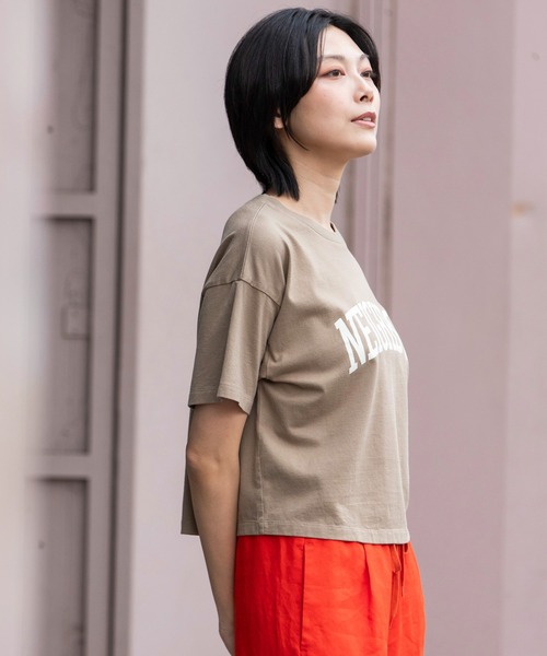 D squared2★大胆なメープルリーフロゴプリントTシャツ★送関込 デニムと相性抜群》【DSQUARED2】リーフ Tシャツ