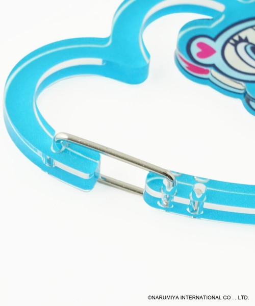 MILKFED.(ミルクフェド)の「MILKFED. × ANGEL BLUE HEART CARABINER(キーホルダー・レディース・クリア/ライトブルー・ONE SIZE)」の7枚目の写真