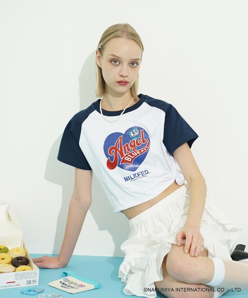 MILKFED.(ミルクフェド)の「MILKFED. × ANGEL BLUE HEART CARABINER(キーホルダー・レディース・クリア/ライトブルー・ONE SIZE)」の14枚目の写真